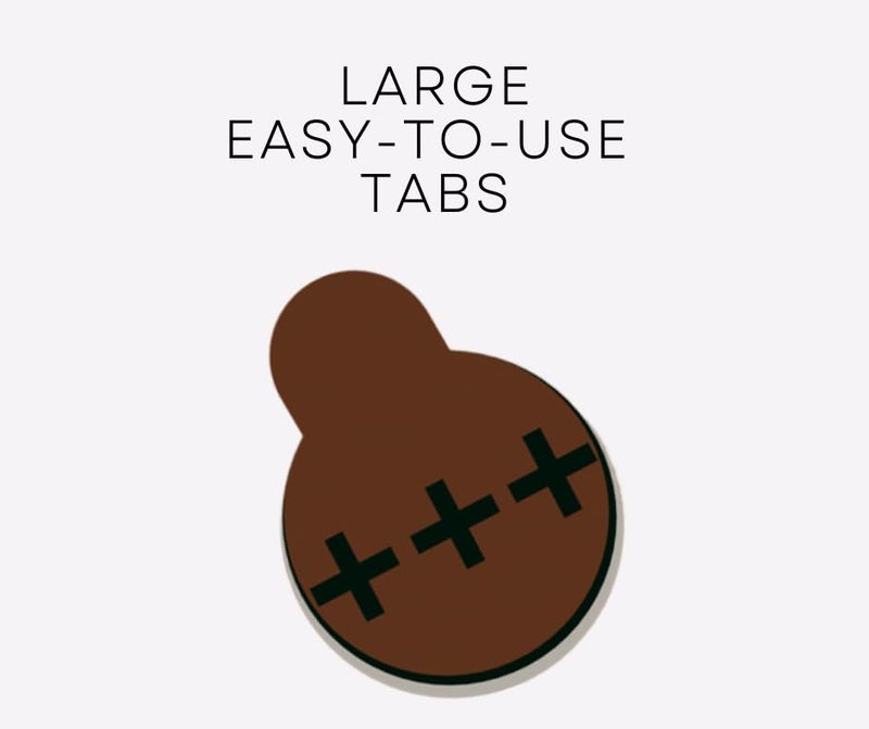 Hear Clear Size 312 PR41 1.45V Zinc Air Hearing Aid Batteries Brown Tab (60 Pack) [Child-Resistant Packaging] - Image 3